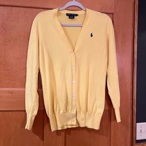 Ralph Lauren Sunny Yellow Cardigan